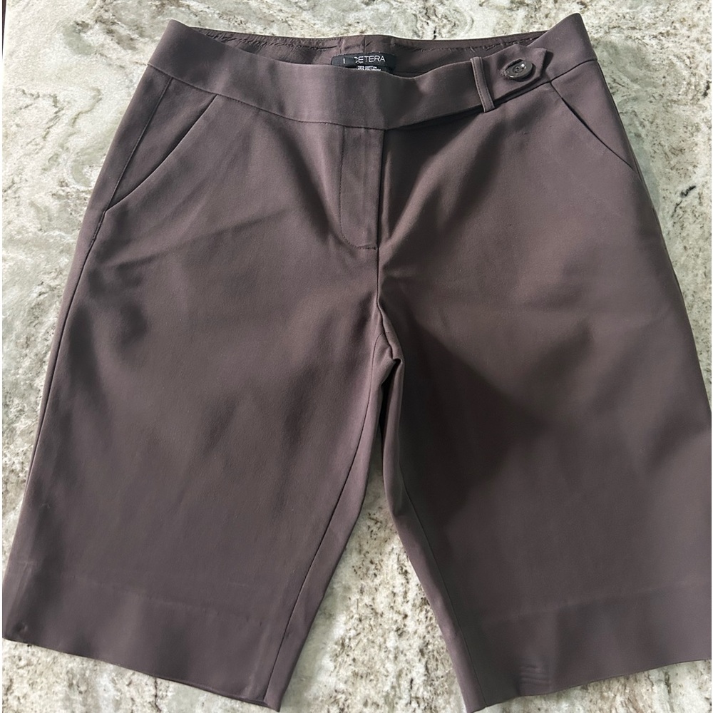 Etcetera dark brown shorts